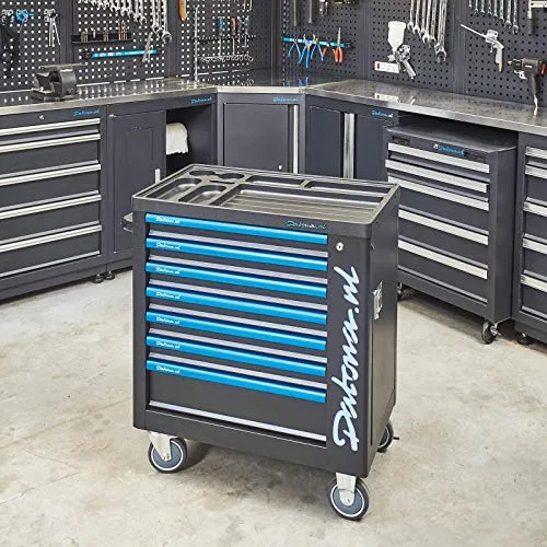 Werkzeugwagen mit Werkzeugschrank - 