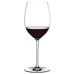 Riedel Fatto A Mano Rotweinglas Cabernet/Merlot - Handgefertigtes Rotweinglas für Cabernet und Merlot, das Bouquet entfaltet und Tannine mildert – für stilvollen Weingenuss.