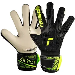 REUSCH Kinder Torwarthandschuhe Attrakt Freegel Gold Finger Support Junior