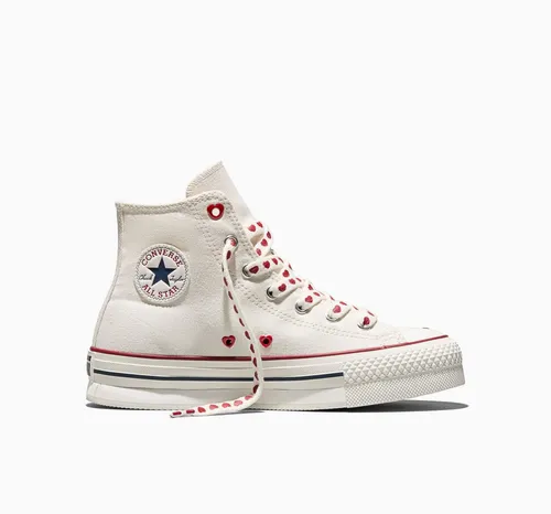 Converse CHUCK TAYLOR ALL STAR EVA LIFT Sneaker in Vintage White - Sportliche Sneaker in Größe 37,5, atmungsaktives Textil-Obermaterial und komfortable Gummisohle für den perfekten Tragekomfort im Alltag.