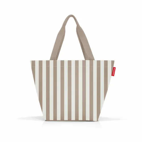 REISENTHEL® Tragetasche Shopper M Summerstripes Coffee Beige