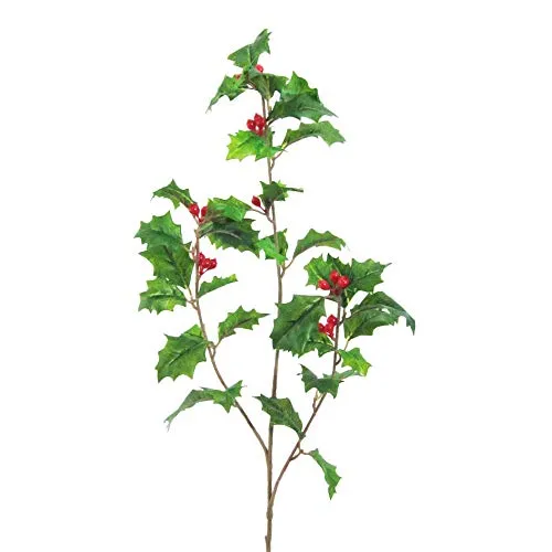 Ilexzweig 70 cm grün
