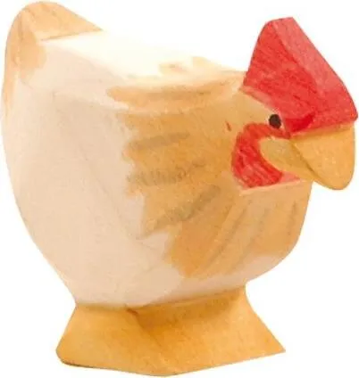 Ostheimer-Huhn ocker stehend