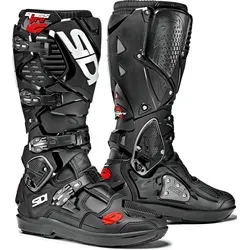 Sidi Crossfire 3 SRS Stiefel - Schwarz - 42 EU - Motorradstiefel mit innovativem Hyper-Extension-Block für maximalen Knöchelschutz und optimale Anpassung an den Fuß für höchsten Komfort beim Offroad-Fahren.