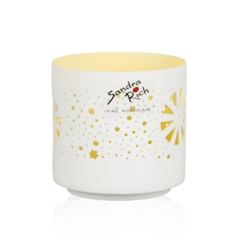 Kerzenständer Gelb von Sandra Rich