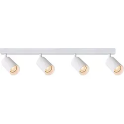 Spot Deckenleuchte MALGA 4 weiß 4-flammig - Moderne 4-flammige Deckenleuchte in elegantem Weiß, ideal für stimmungsvolle Beleuchtung in Wohnräumen. Flexibel einstellbare Leuchtköpfe für individuelle Lichtakzente.