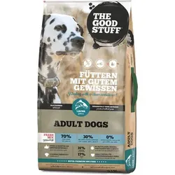 THE GOODSTUFF Adult Lachs Trockenfutter für Hunde 12,5kg - Hundefutter mit hochwertigem Lachs, reich an Omega-3-Fettsäuren für eine gesunde Haut und glänzendes Fell.