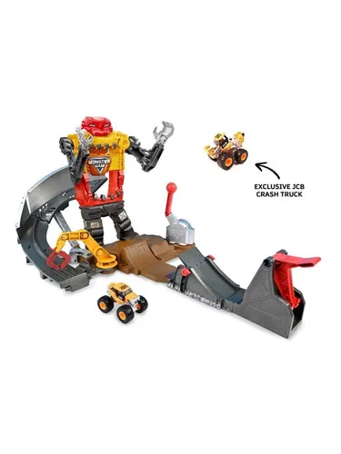Monster Jam Smash & Bash Smashbot Playset 1:64