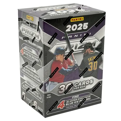 Panini Prizm Baseball 2025 - 1 Blaster Box - Sammelkarten von Panini, Edition 2025, ideal für Sammler und Fans, mit exklusiven Karten und tollen Überraschungen!