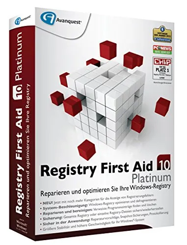 Registry First Aid 10 Platinum [PC] von Avanquest Software