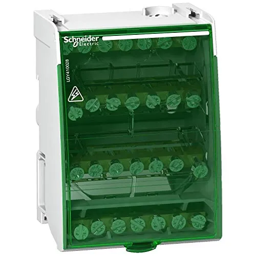 Repartidor modular 4P 100A 28 Conex. - Verteiler Linergy Ds 100A, 4-polig, ideal für sichere Stromverteilung in Ihrem Haushalt, weltweit mit Schneider Garantie.