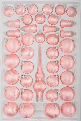 Weihnachtsbaumschmuck Pink von Navidacio