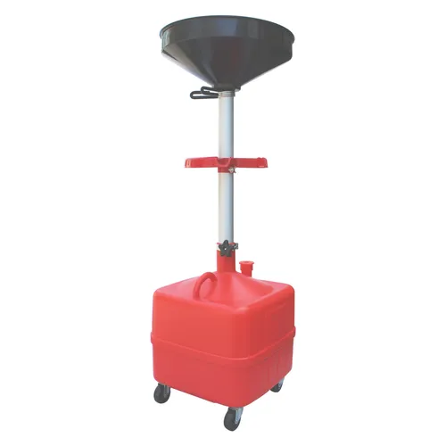 CCLIFE 35L Ölauffanggerät mit Rollen in rot von CCLIFE