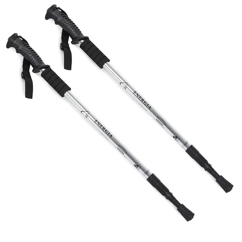 1-4 Nordic Walking Teleskop Wanderstöcke Antischock Trecking Stock 64-135 cm Alu