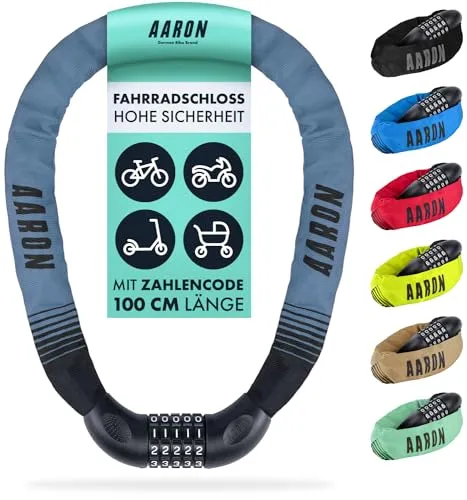 AARON Lock One Fahrradschloss mit Zahlencode von AARON