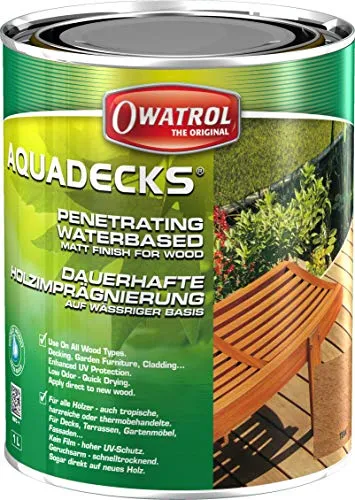 OWATROL Holzlack Teak 1L