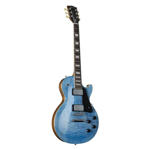 Gibson Les Paul Studio Figured Ocean Blue E Gitarre von Gibson