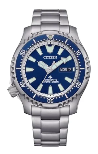 Citizen Promaster Marine NY0161-63L Herrenuhr - Armbanduhren für Herren, limitierte Auflage mit 200m Wasserdichtigkeit, ideal für Taucher und Abenteuerlustige. Inklusive Tauchflaschenbox und Originalverpackung.