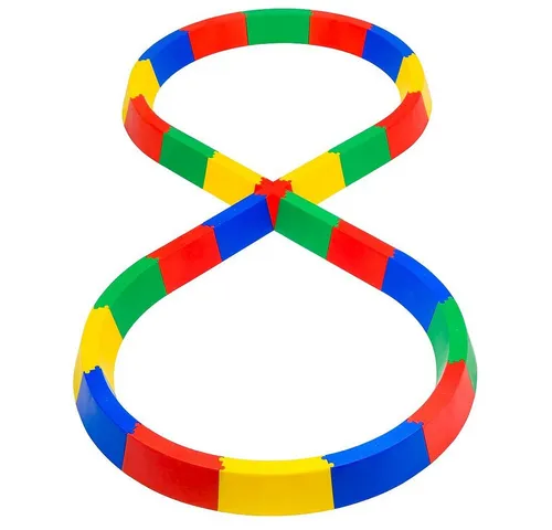 Sport-Thieme Balancetrainer Balanciermauer 2.0, Bewegungsanreiz durch leuchtende Farben - Ideal für Kinder und Erwachsene, fördert die Koordination und Konzentration während des Trainings. Perfekt für Turnstangen & Schwebebalken.