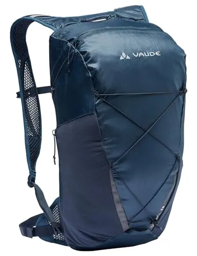 Vaude Uphill 16l Bikerucksack – Blau, One Size - Leichter 16l Rucksack für Radfahrer, mit umweltfreundlichem Material und optimaler Passform für lange Touren.