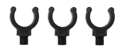 Prologic Clinch Rubber Butt Grip Black 3 Stück Rutenauflagen Rutenhalter
