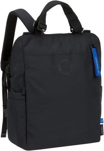 LÄSSIG Wickelrucksack GRE Conversion, Schwarz in schwarz von LÄSSIG