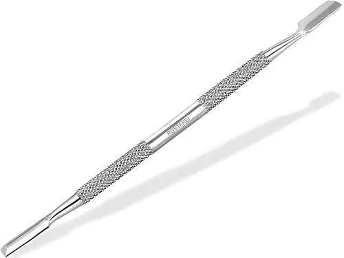 Pro Nagelhautschieber Spatel Pusher 2-Seitig, Edelstahl