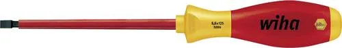 Wiha VDE Schlitz-Schraubendreher 00825 Klingenbreite: 4.5mm Klingenlänge: 175mm