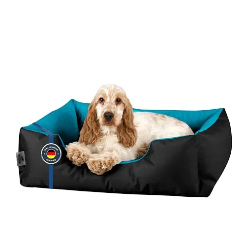 BedDog Hundebett LUPI mit abnehmbarem Bezug - Tierbett LUPI für kleine und große Hunde, komfortabel, wasserabweisend und pflegeleicht, ideal für ein gemütliches Zuhause und langlebige Nutzung.