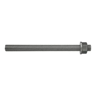 fischer Ankerstange Edelstahl FIS A M8x90 - Eisenwaren, aus nicht rostendem Stahl für maximale Tragkraft und ideal für Befestigungen im Freien oder in Feuchträumen.