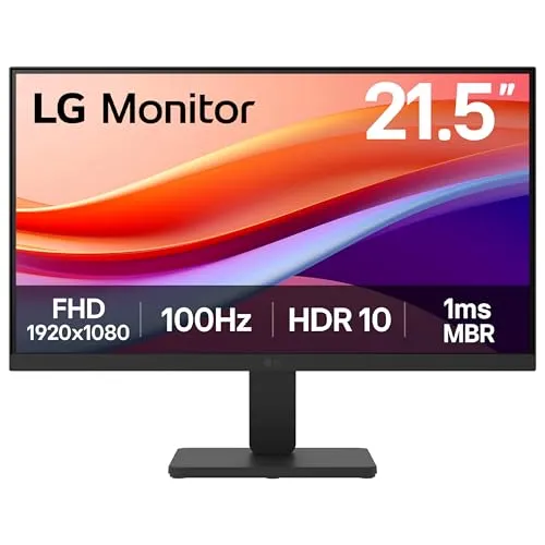 LG Monitor 22U401A-B, 22 Zoll, Full HD 1080p, 100Hz