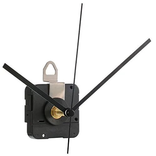 HICARER 28 mm Lange Welle Quarzuhr Uhrwerk Teile Reparatur-Kit (Schwarz)