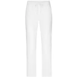 Ladies' Comfort-Pants Bequeme strapazierfähige Schlupfhose weiß, Gr. 44
