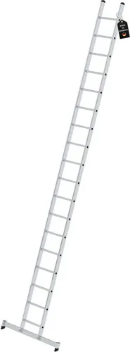 Sprossen-Anlegeleiter mit nivello®-Traverse 18 Sprossen