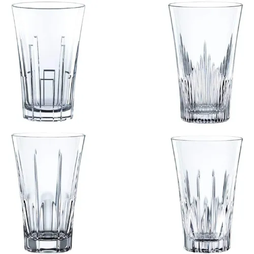 Spiegelau & Nachtmann, 4-teiliges Longdrinkgläser-Set, Kristallglas, 405 ml, Classix, 103245