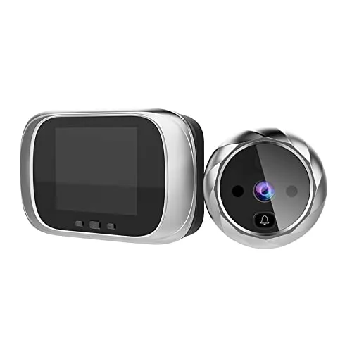 Splenssy 2.8 Zoll LCD Digital Türspion, Guckloch Türkamera, Video Türklingel Kit, Digitale Türüberwachung mit Nachtsicht, Fotoaufnahme, integriertem Speicher, Weitem Betrachtungswinkel
