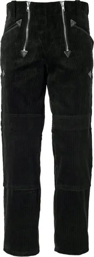 Job Zunfthose Trenkercord schwarz 510522 - Robuste Arbeitshose mit Kniepolstertaschen für optimalen Komfort und Schutz, ideal für Handwerker und Bauarbeiter.