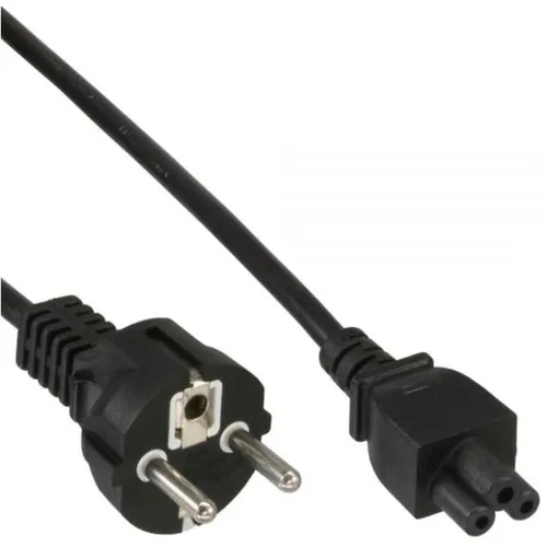 InLine Stromkabel CEE 7/7 (M) bis IEC 60320 C5 - 10m - Sonstige Kabel & Adapter, langlebiges 10m Kabel in Schwarz für zuverlässige Stromversorgung.