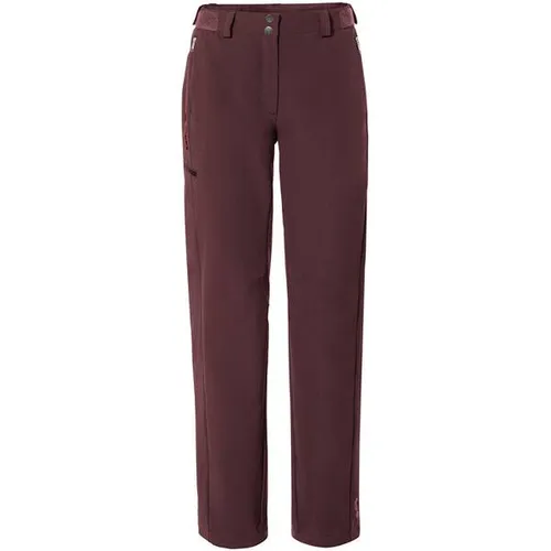 VAUDE Damen Hose Wo Skomer Winter Pants II - Wanderhosen aus umweltfreundlichen Materialien, windabweisend und mit warmem Fleece-Futter für optimalen Komfort bei kaltem Wetter.