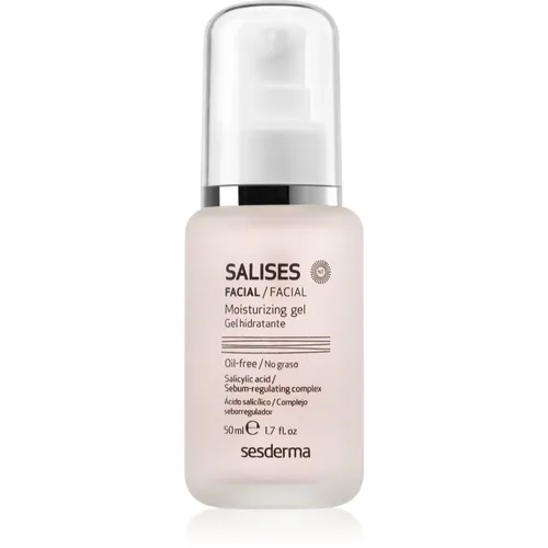 Sesderma Salises Moisturizing Gel 50 ml - Tagespflege mit feuchtigkeitsspendender Formel, ideal für fettige und zu Akne neigende Haut, sorgt für ein frisches Hautbild.