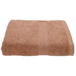 Julie Julsen Handtücher 1-Handtücher-Pastell Braun-Handtuch 50 x 100 cm, Baumwolle (1-St) braun 50 cm x 100 cm