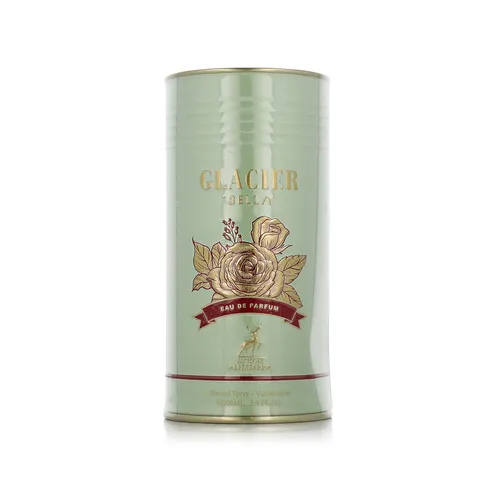 Glacier Bella Eau de Parfum 100 ml by Maison Alhambra - Erfrischender blumiger Duft für Frauen, ideal für Frühjahr und Sommer. Perfekt für den täglichen Gebrauch und sorgt für ein sauberes, feminines Profil.