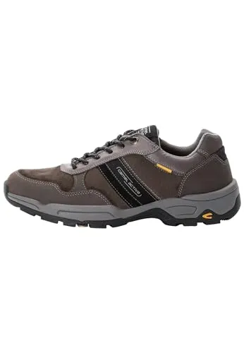camel active Sneaker für Abenteuer, grau|schwarz 40 EU - Sneaker in Größe 40, ideal für Freizeit und Trekking, mit profilierten Gummisohlen für optimalen Halt und Komfort.