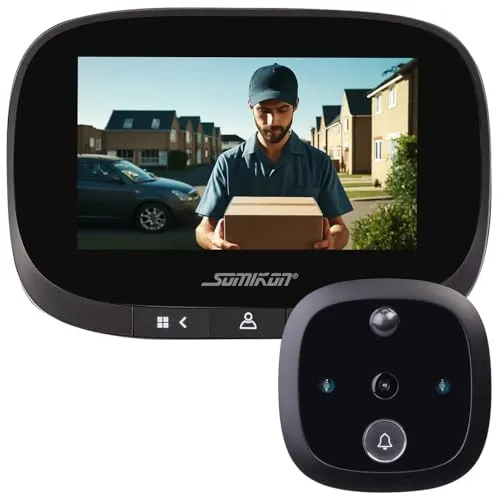 Somikon Türkamera: Digitale Türspion-Kamera mit 4,3