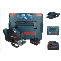 Bosch GKM 18V-50 Professional Akku Metall Handkreissäge in blau von Bosch