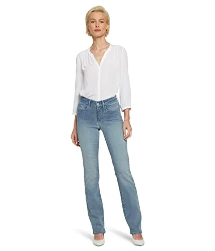 NYDJ Damen Marilyn Straight Denim Jeans, Distelfallen, 36 - Damen-Jeanshosen mit exklusiver Lift-Tuck-Technologie für eine schmeichelhafte Silhouette und perfekten Sitz. Ideal für jeden Anlass und leicht zu pflegen.
