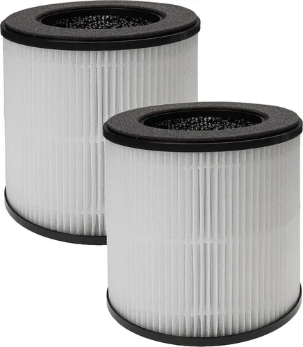 vhbw 2x Luftilter kompatibel mit Nobebird B-D02M Luftreiniger - Kombifilter Vorfilter + HEPA + Aktivkohle