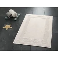 GÖZZE Badvorleger Bio 50 x 70 cm (Creme) in beige von Gözze