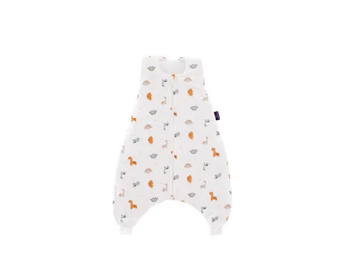 Träumeland Schlafanzug LIEBMICH TO GO Dinolino Größe 74 - Schlafsäcke für Babys, aus 70% TENCEL und 30% Baumwolle für optimale Atmungsaktivität und Komfort.