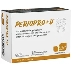 NICAPUR mediBalance PerioPro+D Lutschtabletten 30 St